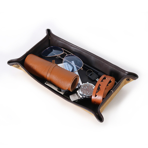 CHANGRONG Custom Leather Valet Jewelry Tray 男士